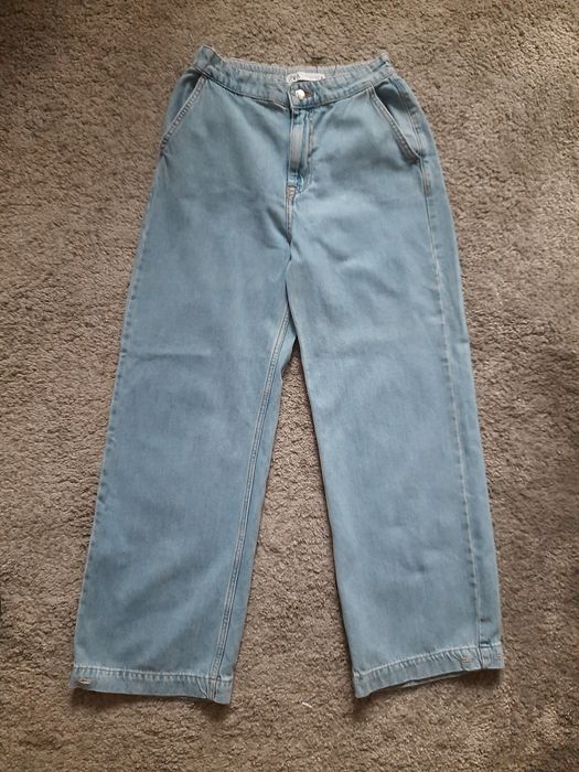 Spodnie damskie szerokie Zara S