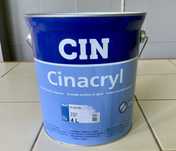 Tinta cin 4 litros cor branco