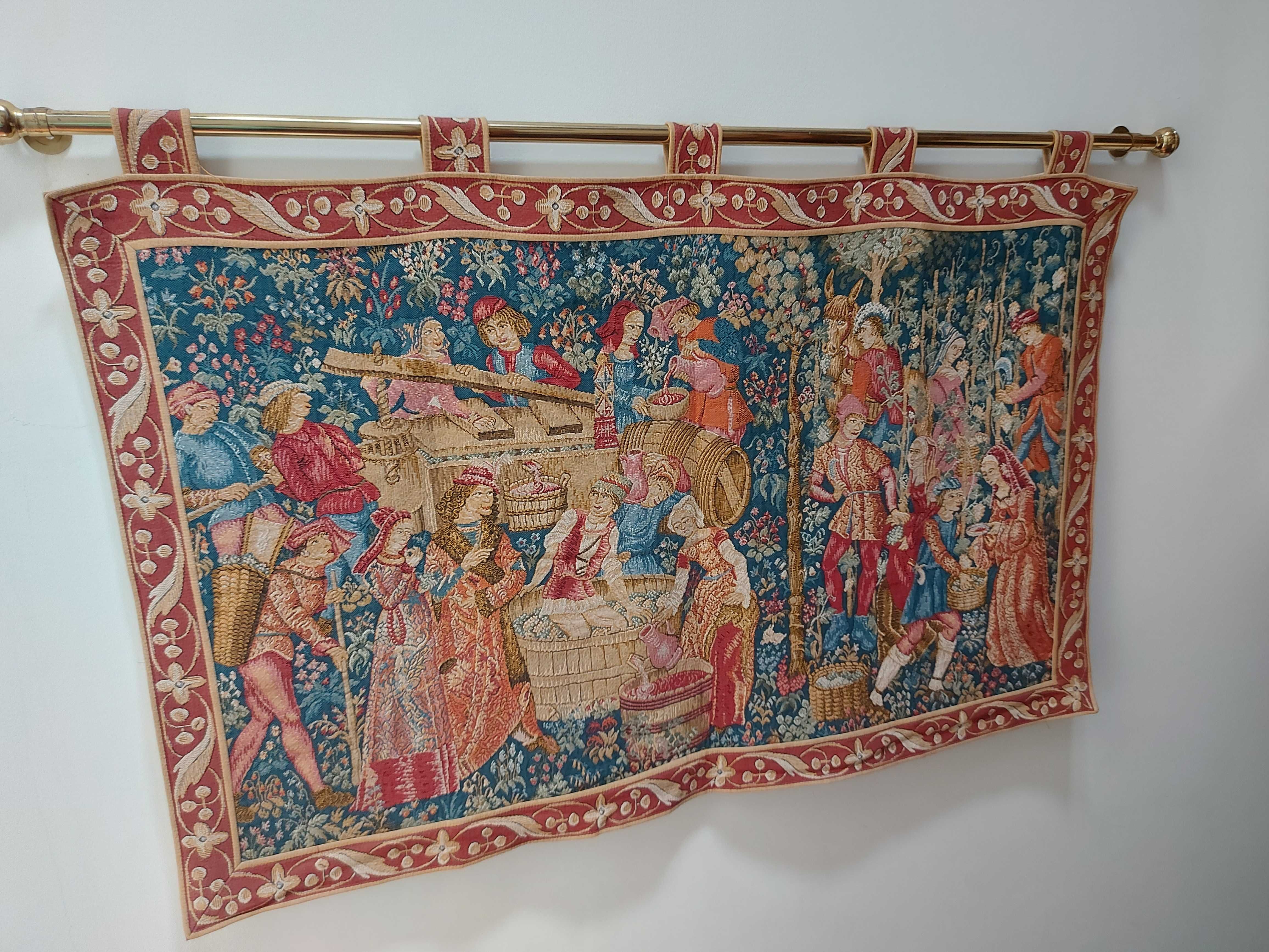 Tapeçaria de parede Francesa de Alexandre Babin (A festa das Vindimas)