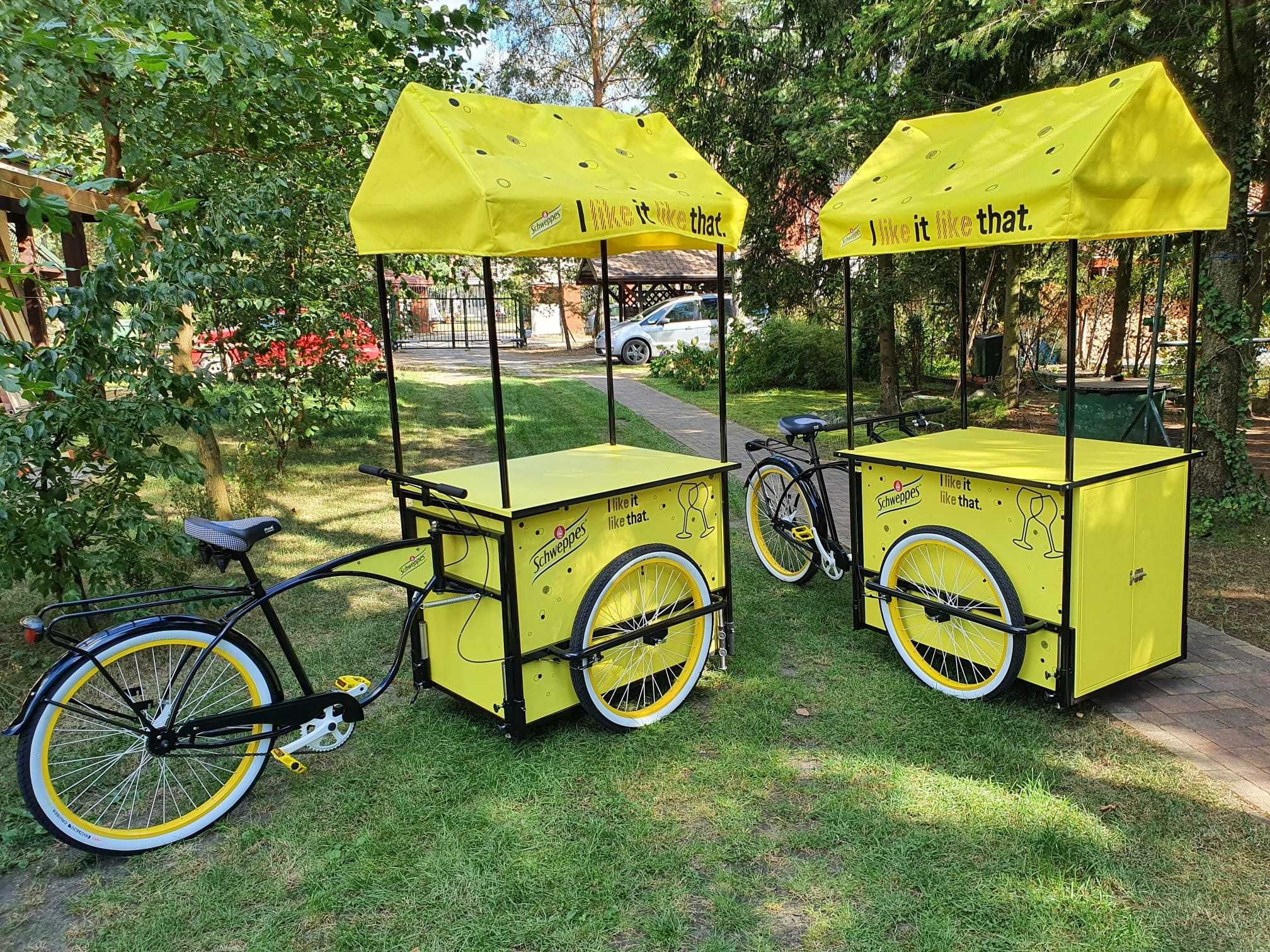 Riksza, bar mobilny, rower gastronomiczny, cargo