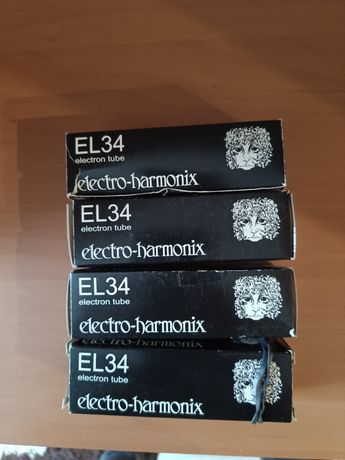 EL34 EH Pentoda mocy Electro-Harmonix

4 sztuki - dobrana kwadra