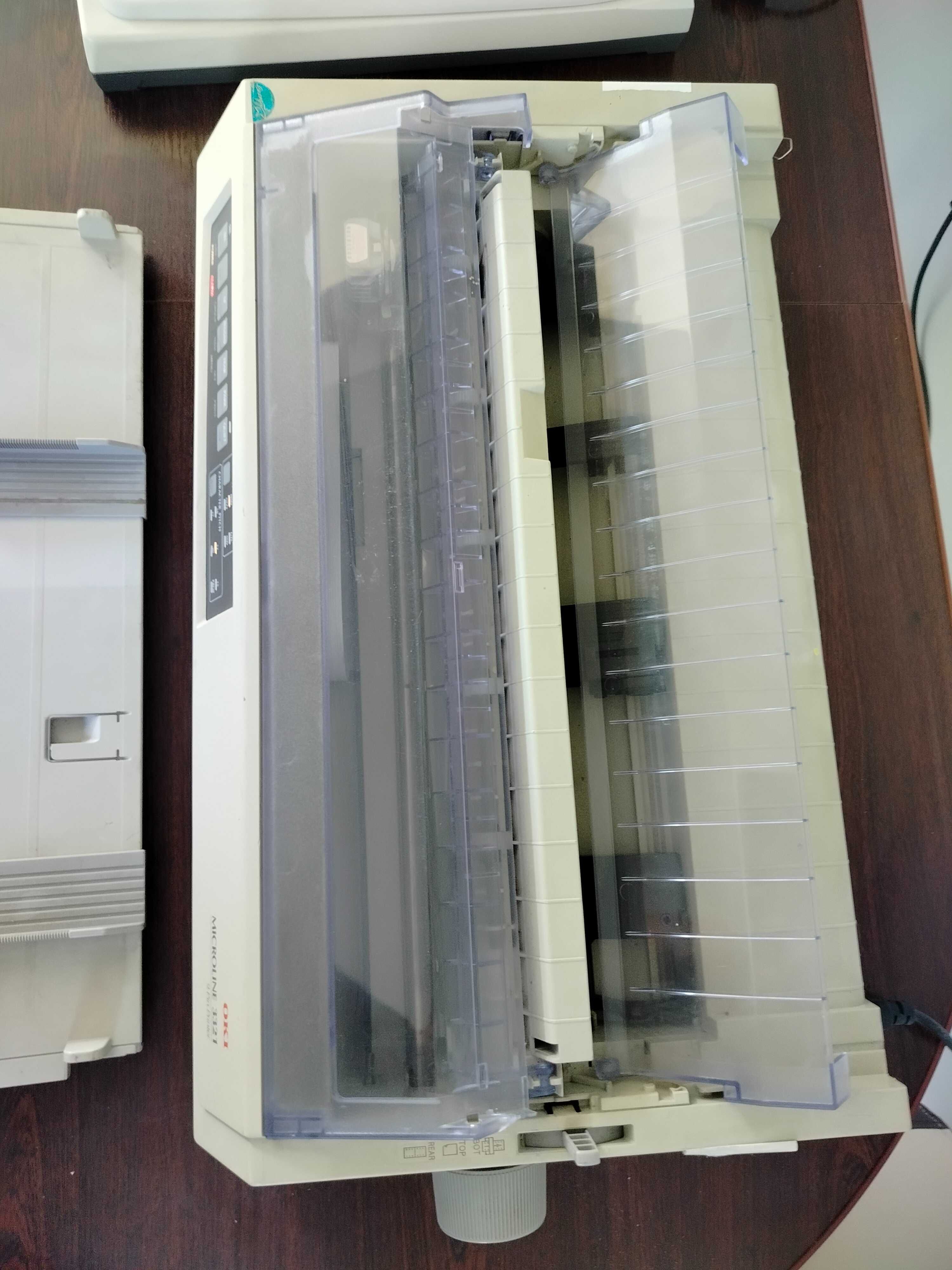Drukarka OKI Microline 3321 i Skaner Mustek 600 CU