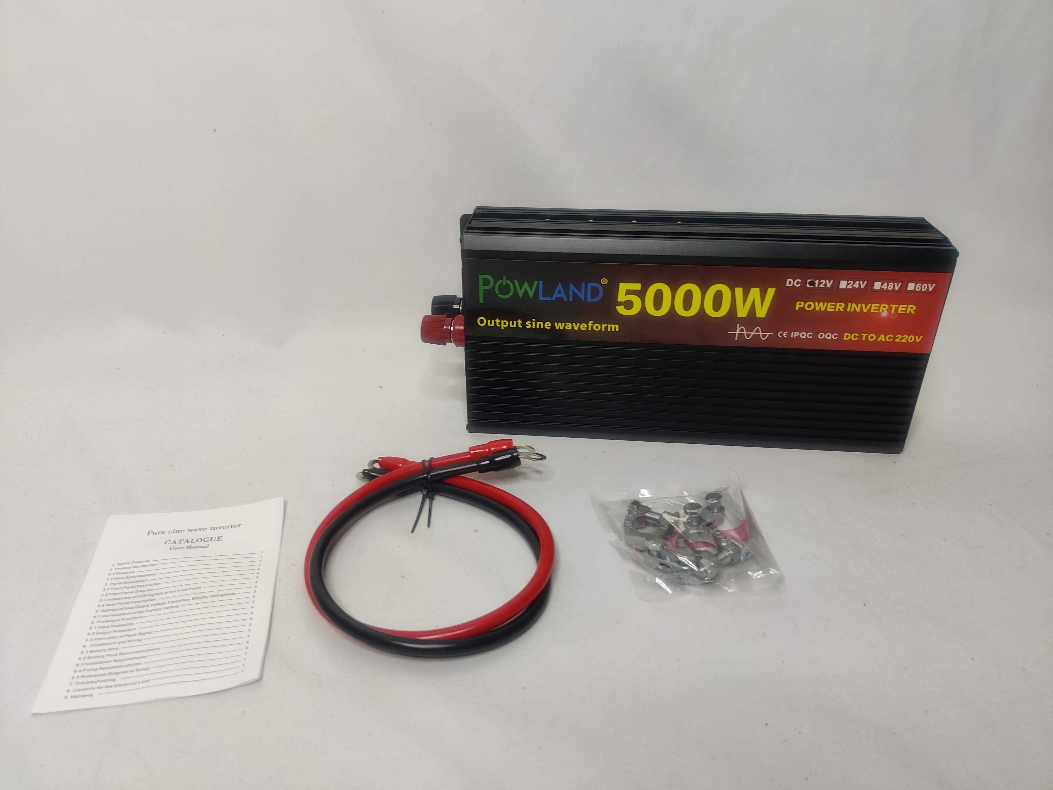 [NOVO] Inversor / Conversor 2500W/5000W Reais [Onda Pura] [12V/24V]