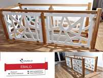 Panele ozdobne 3D ścianki ażurowe balustrady i maskownice na grzejniki
