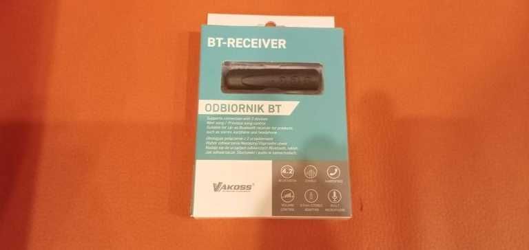 receiver Odbiornik dźwięku bluetooth adapter aux Vakoss