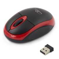 Titanum mysz bezprzewodowa 2.4GHZ 3D OPT. USB VULTURE czarno-czerwona