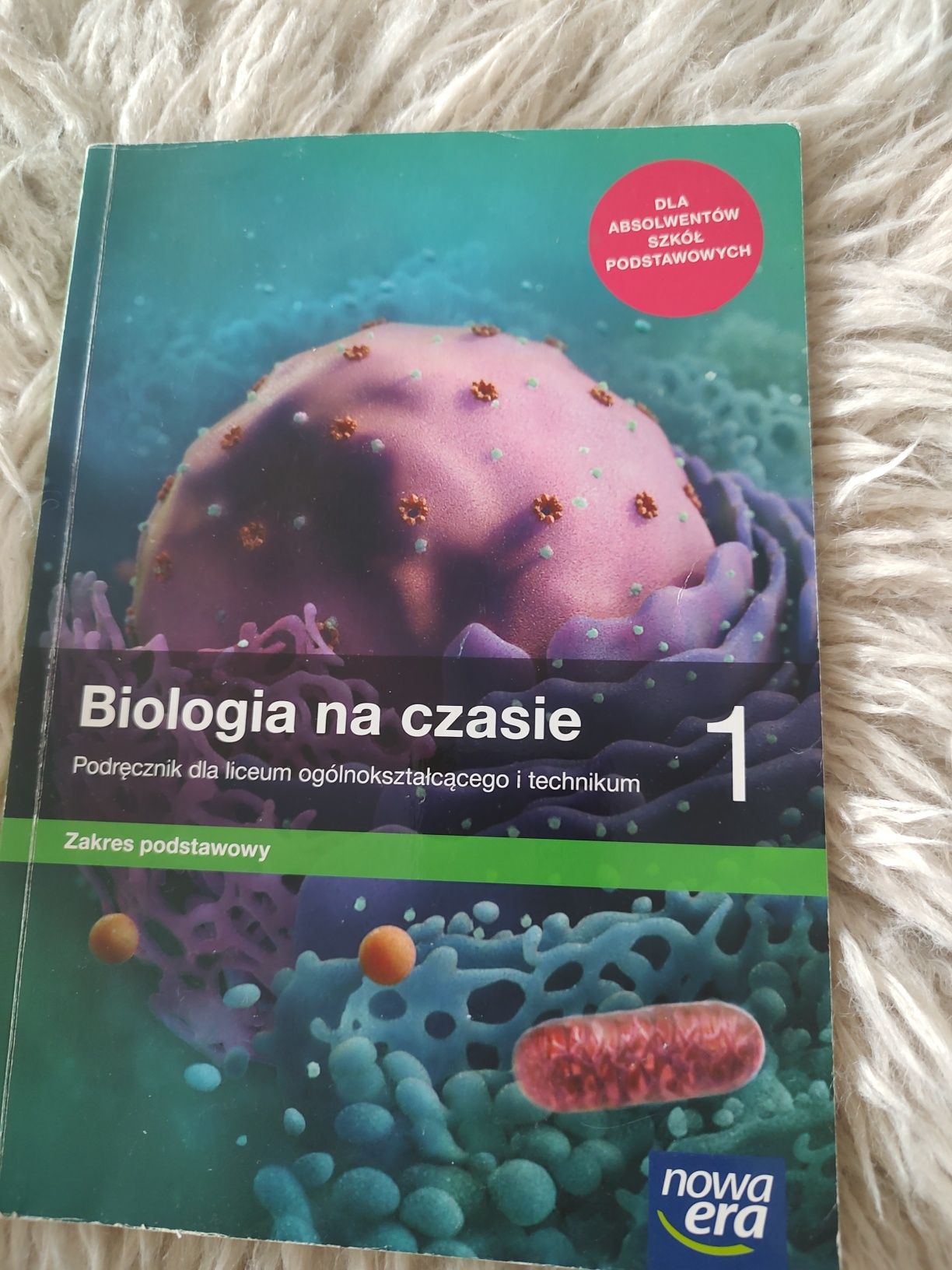Podręcznik do 1 klasy biologia na czasie.