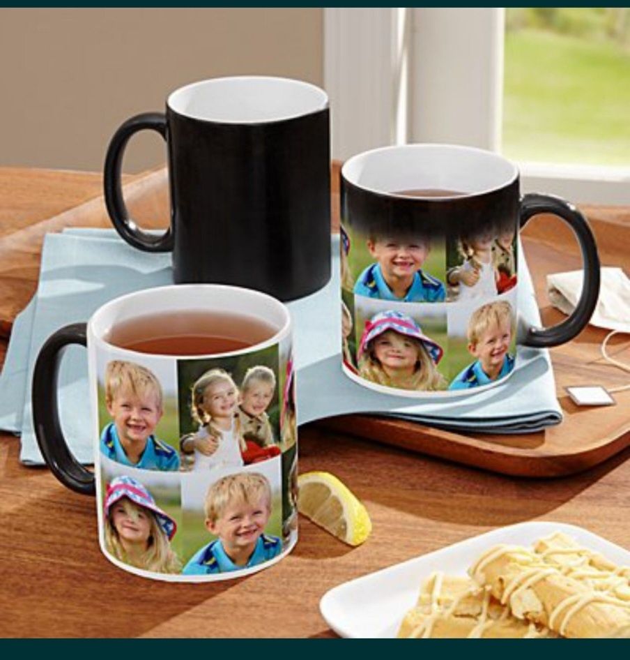 Magiczny kubek z twoim nadrukiem Kubek ceramiczny 330ml WALENTYNKI !