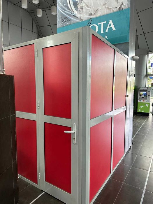 Продается бронированная конструкция для обменного пункта с документами