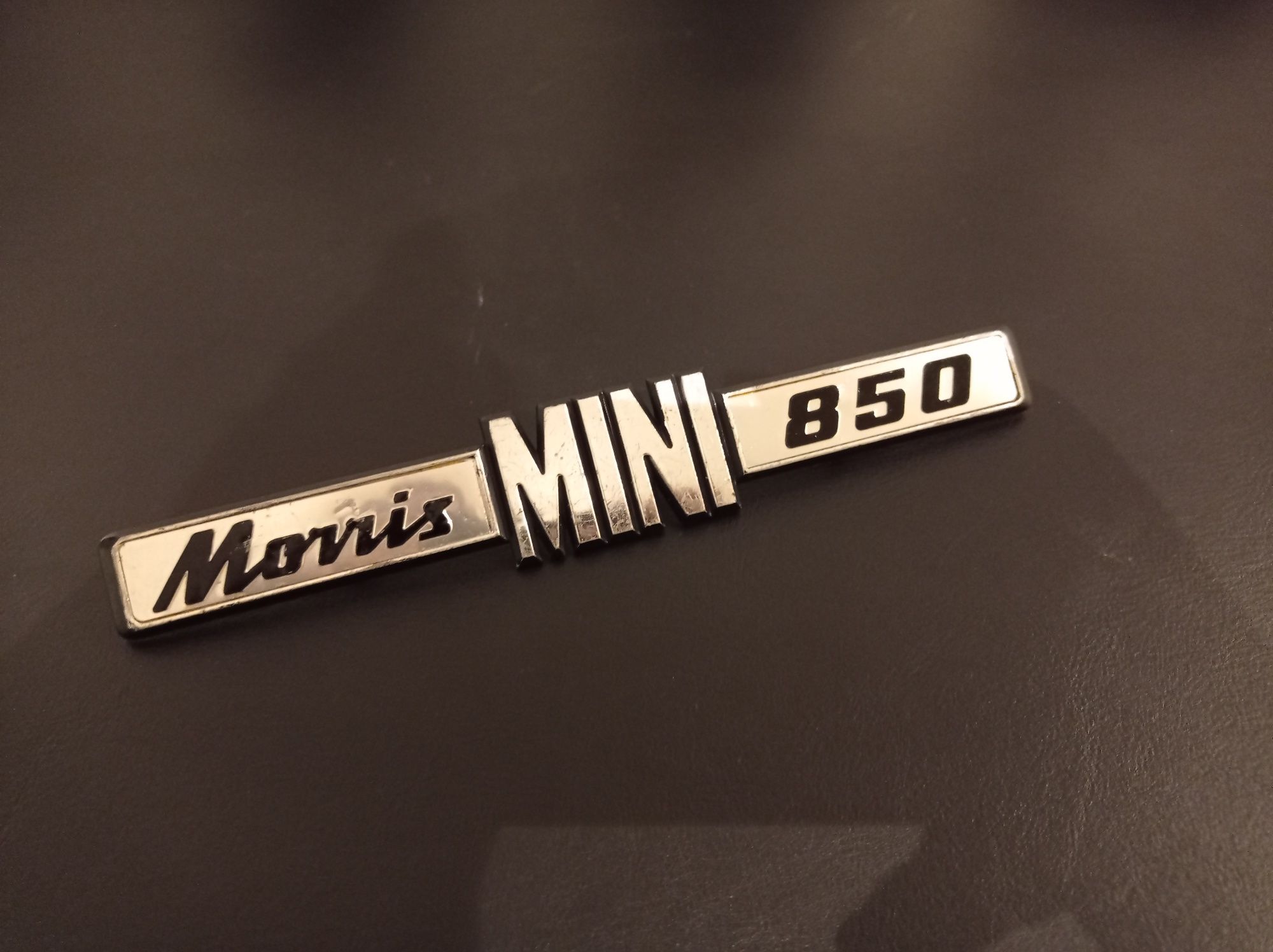 Legenda/ emblema Mini Morris 850 MK2