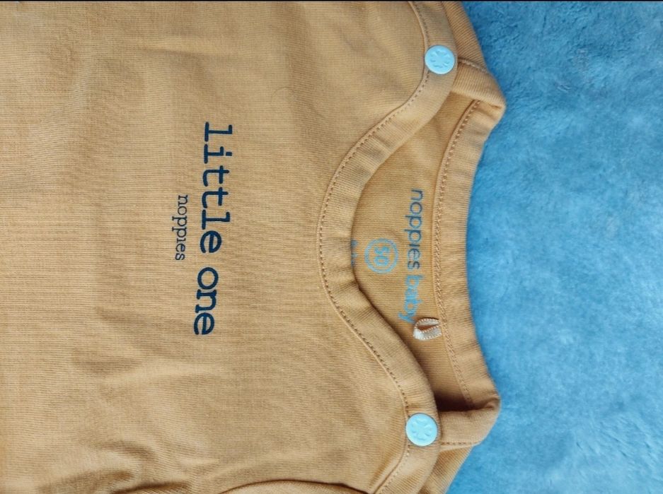 Bawełna 95% Komplet musztardowy niemowlak gwiazdki koniczyna Noppies B