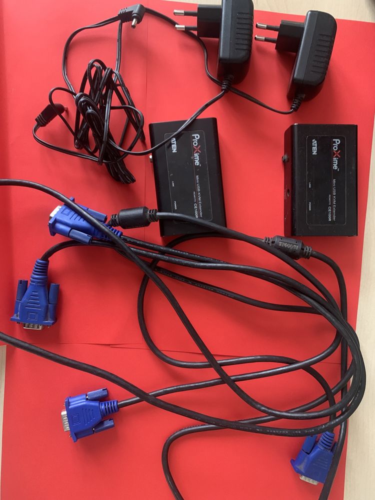 Удлинитель Подовжувач ProXime" Mini USB KVM Extender REMOTE CE100R