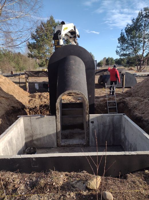 piwnica betonowa ogrodowa ziemianka 350 beton B30W8 szczelna