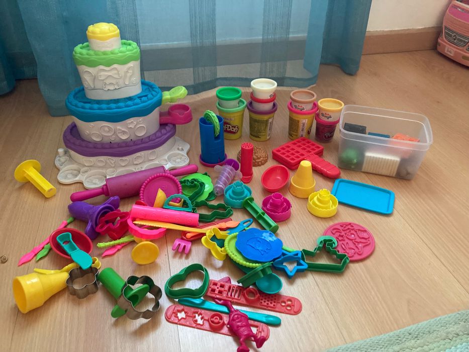 Conjunto de plasticina