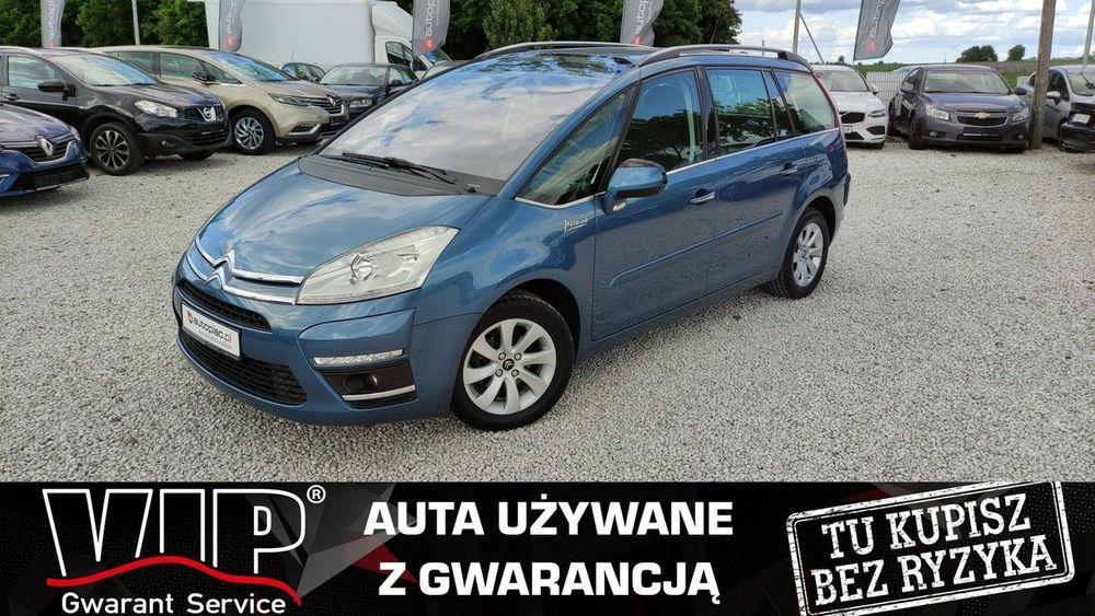 Citroën C4 Grand Picasso 1.6i 120 kM Led Navi Klima Czujniki Bluetooth GWARANCJA