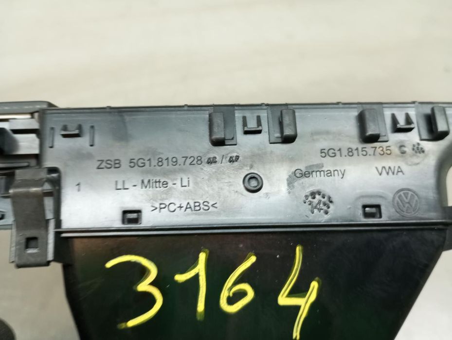 Comportas da chauffage / sofagem VOLKSWAGEN Golf VII (5G1, BQ1, BE1, B