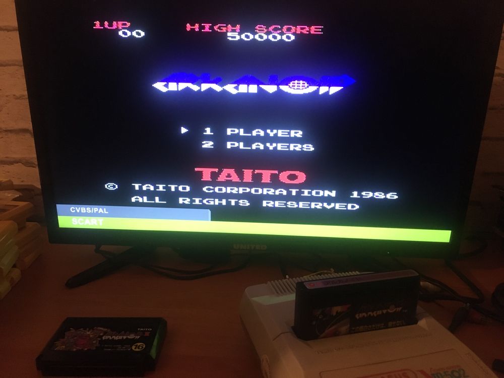 Pegasus gry Arkanoid & Arkanoid II zestaw. Oryginalna kolekcjoner