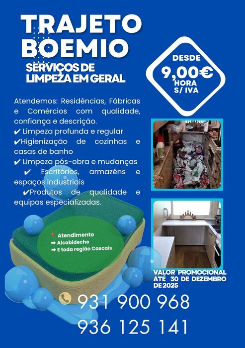 Limpeza doméstica
