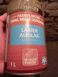 Lakier alkilak Drewnochron bezbarwny wysoki połysk 1 l