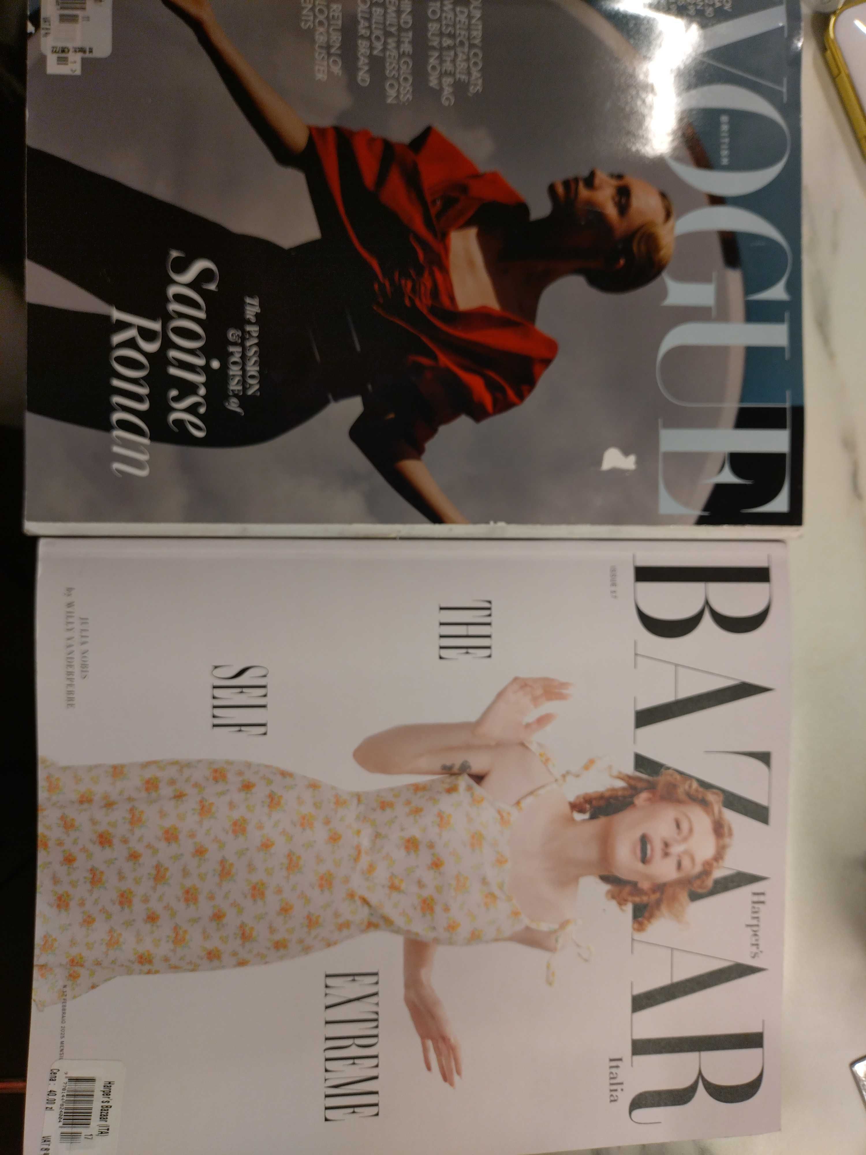 Brytyjski Vogue Bazaar czasopismo