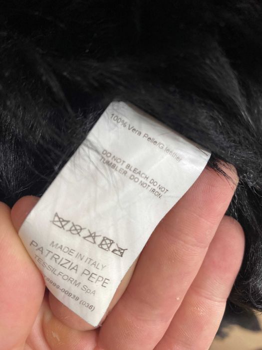 Дублянка натуральна Patrizia Pepe з оригінальним чохлом