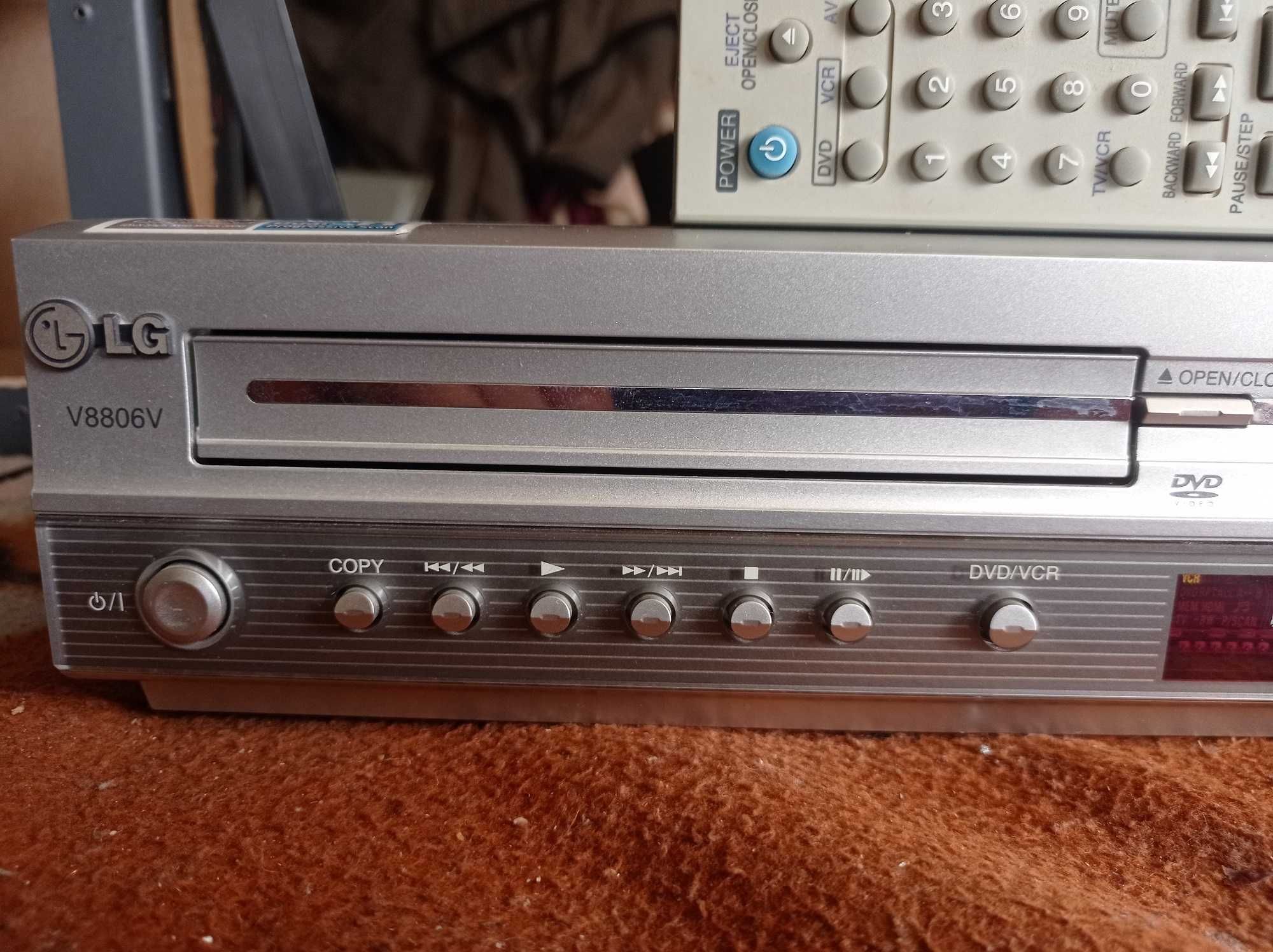 LG DVD Player / VCR LG V8806V Hi-Fi Stereo