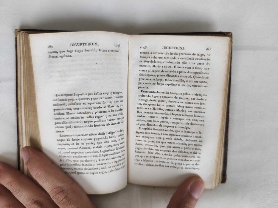 Livro | Sallustio em Portuguez | 1825 | 1ª Edição