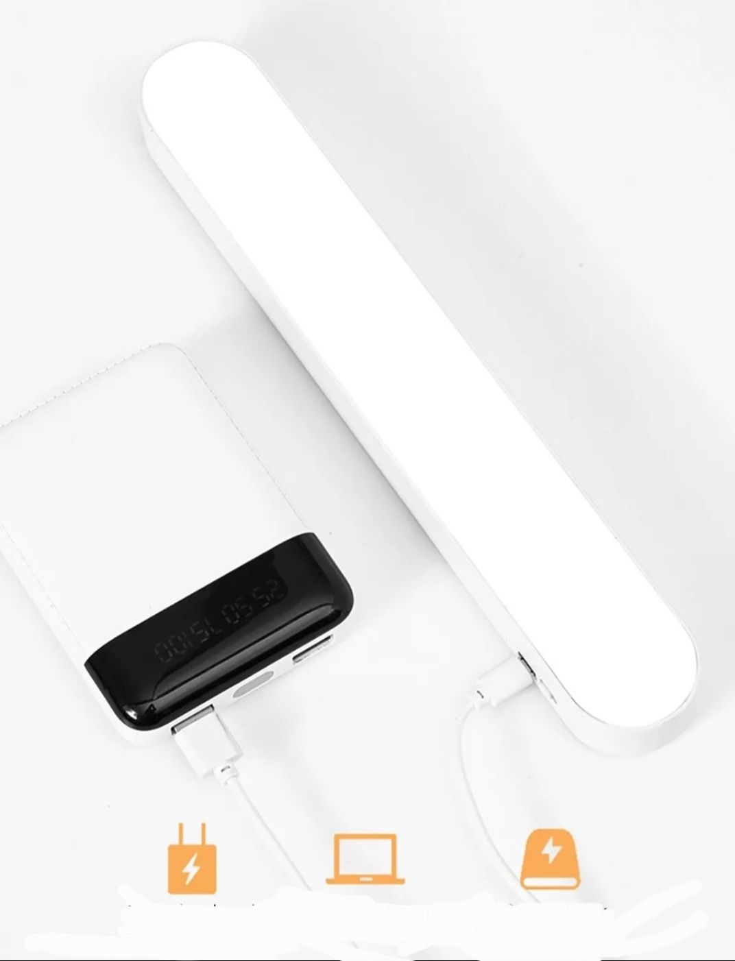 Світлодіодний нічник Світильник з USB зарядкою
Світильник з USB зар