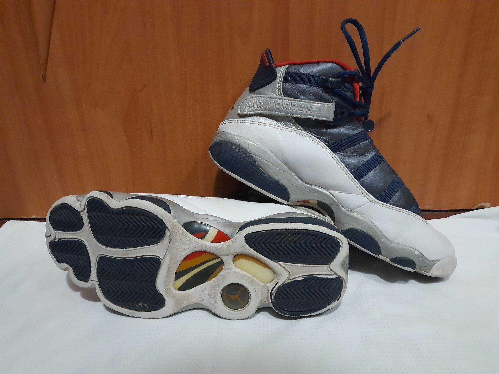 Оригинал кроссовки Nike Air Jordan 6 Rings Olympic, 41( 26 см )