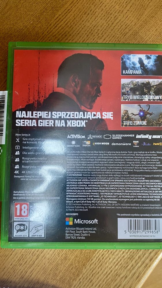 Gra Call of Duty Modern Warfare III dla xbox