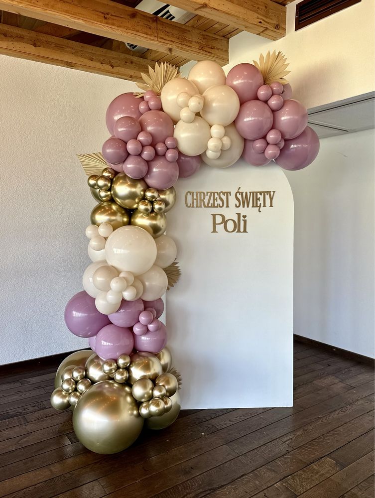 Ścianki balonowe ścianka dekoracyjna balony fotobudka 360