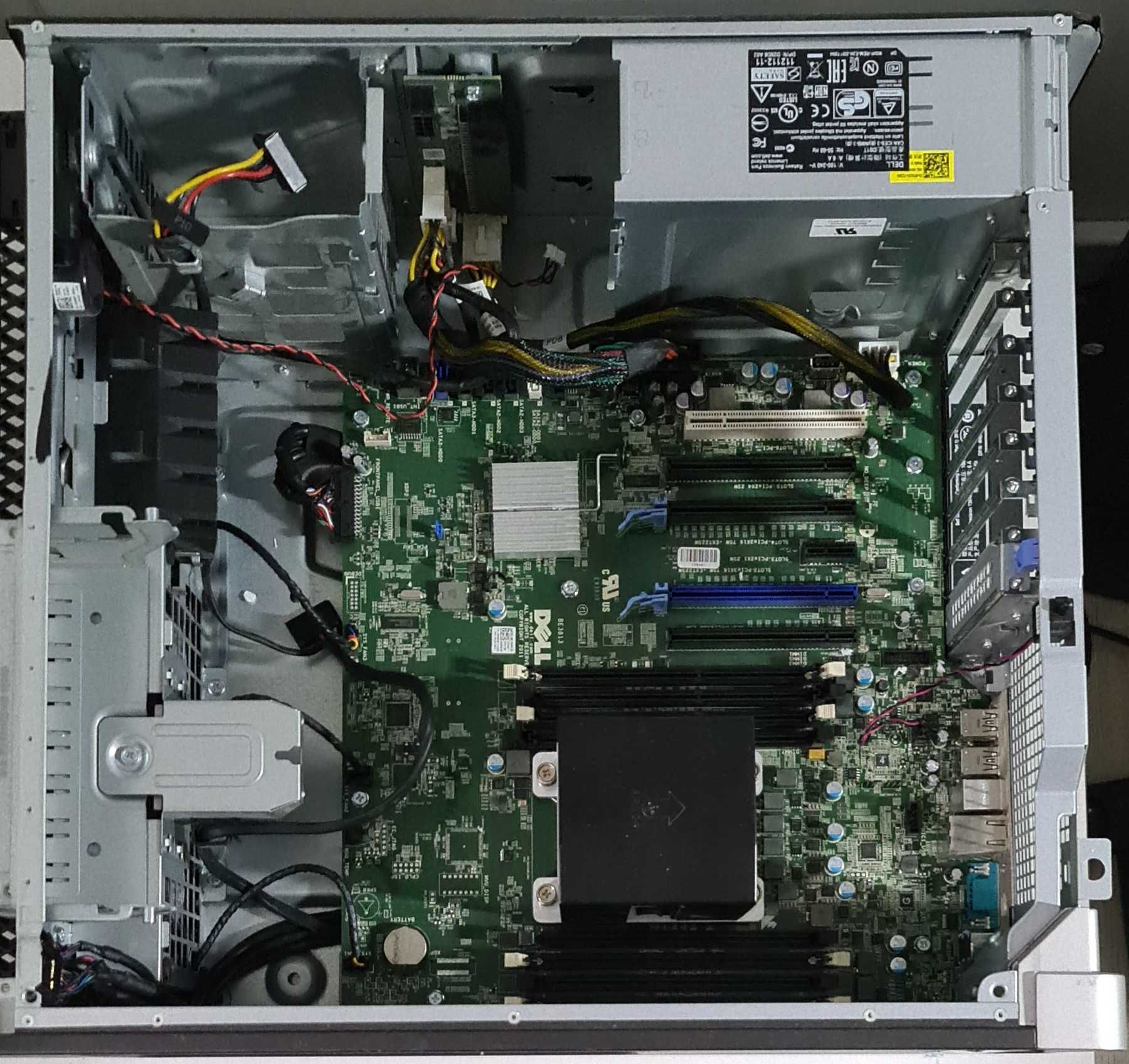 Komputer Dell T3610 - płyta z obudową