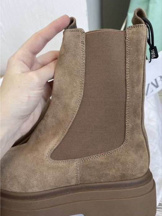 Челсі zara чоботи