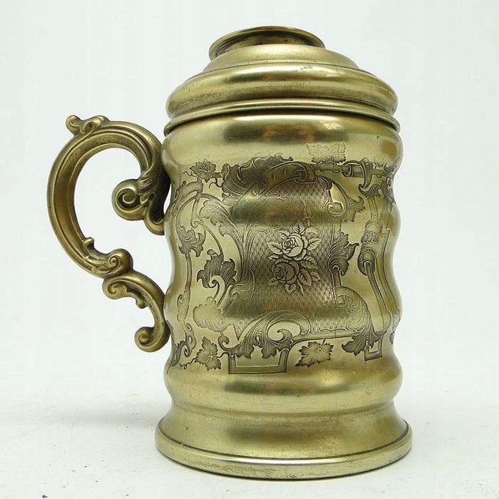 G2E Eklektyczna skarbonka z giloszowanymi wzorami