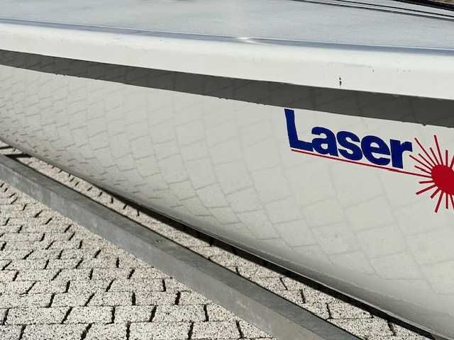 Żaglówka regatowa LASER 4.7 + RADIAL cały osprzęt, pokrowce i wózek