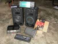 Sistema de som - Vários equipamentos