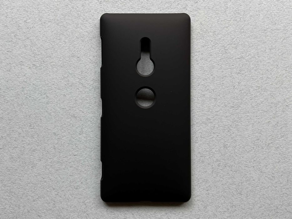 Sony Xperia XZ2 чохол матовий пластик чорний BLACK тонкий чехол