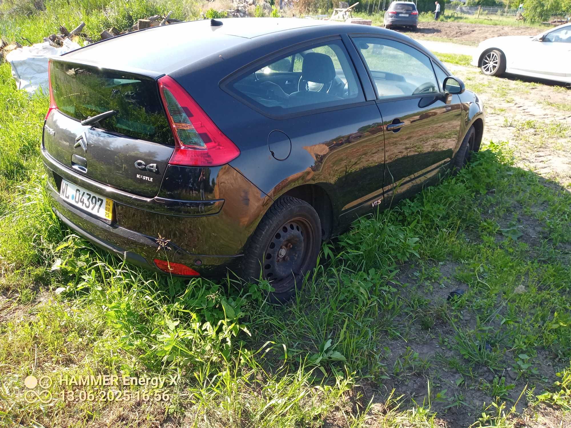 Citroen C4 VTS 2.0 HDI 136KM  Kolor Czarny EXL