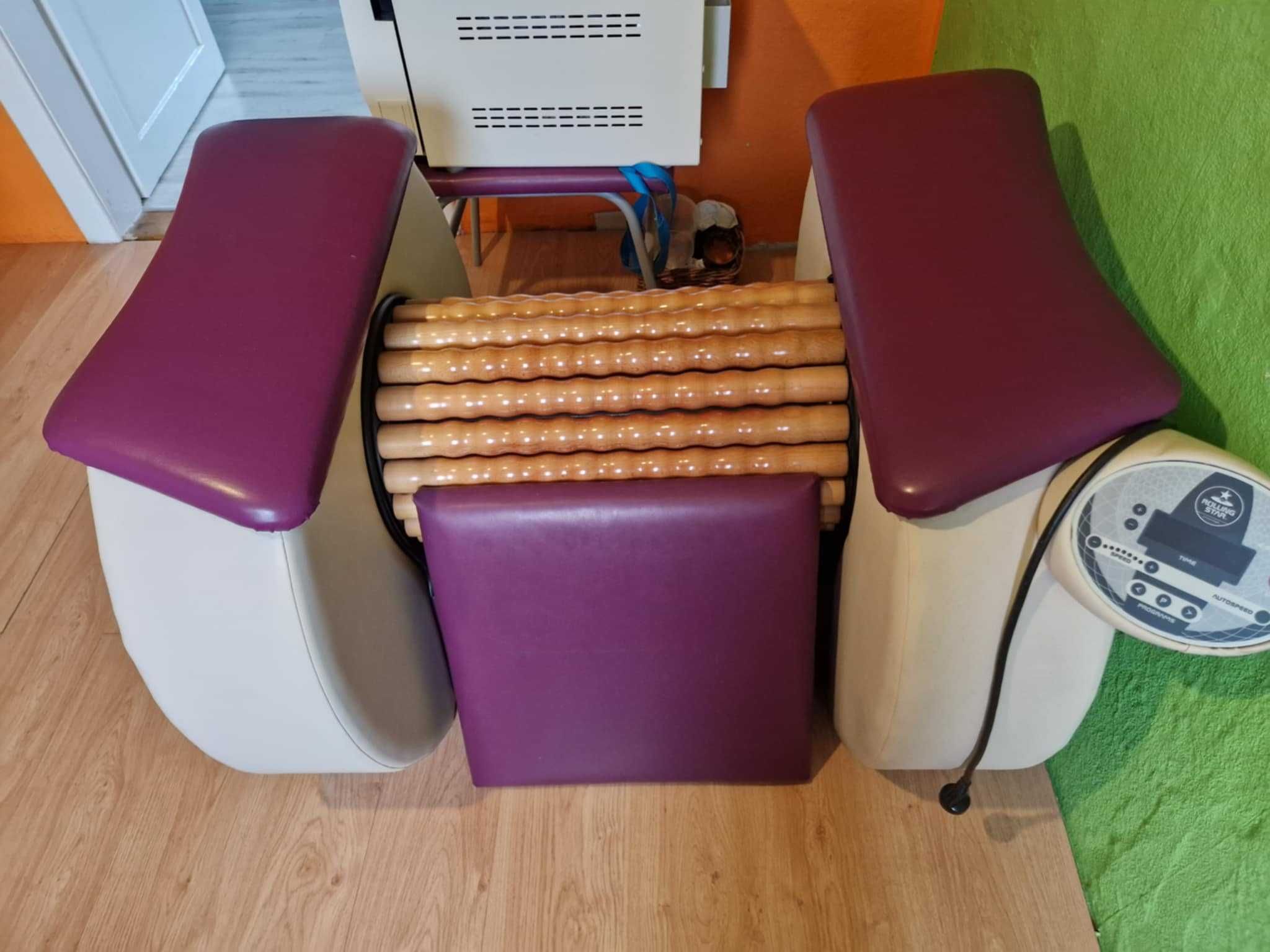 Rollmasażer  " Rolling Star " drenaż  limfy ,  walka z cellulitem.