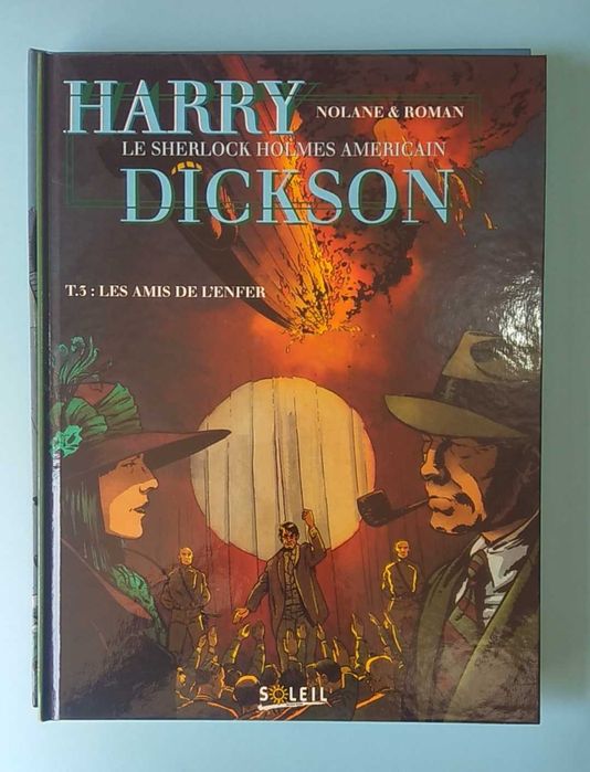 HARRY DICKSON - por Nolane & Roman - Volumes 1 a 5 Ed. SOLEIL