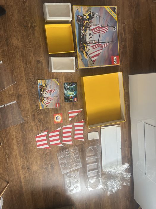 OKAZJA Lego barracuda 6285- JAK NOWY, kompletny 100% z wytloczkami