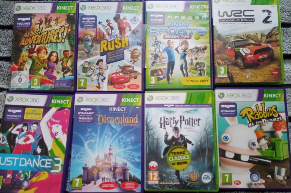 Sprzedam gry na konsole Xbox 360