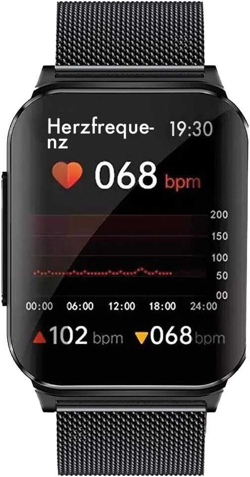 Smartwatch KNAUERMANN Pro 2 Plus Czujnik OSRAM EKG HRV Ciśnienie Krwi