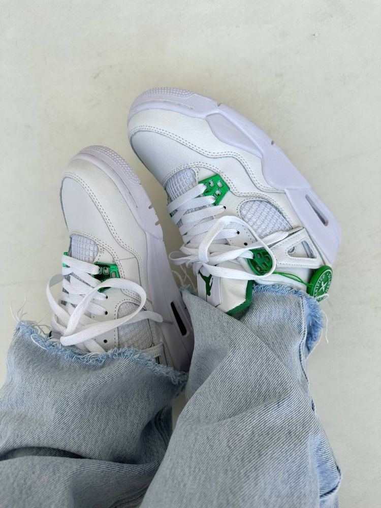 Nike Air Jordan 4 Retro Metralic Green