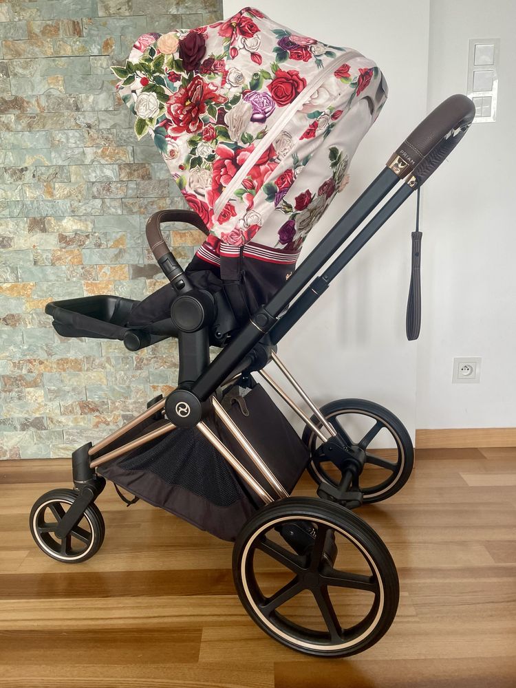 CYBEX PRIAM Fashion Edition SPRING BLOSSOM wózek spacerowy