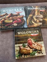 Zestaw 3 ksiazek - Wołowina, wieprzowina, kurczak