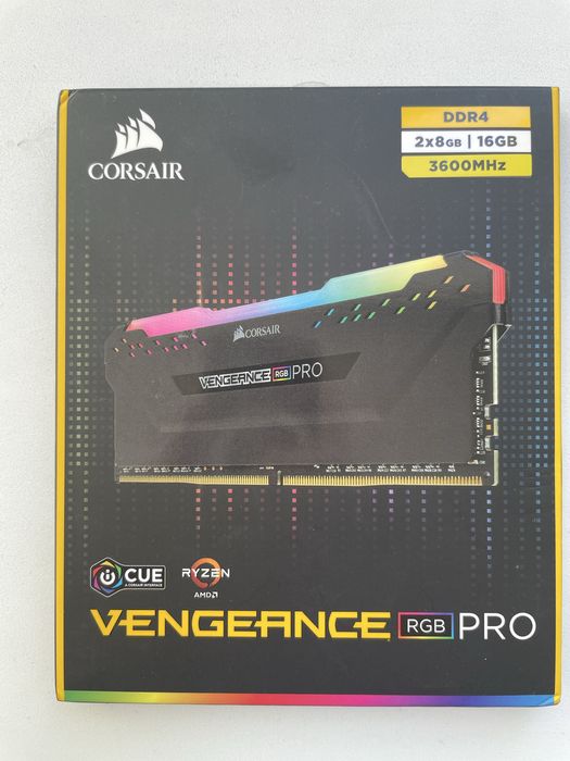 Corsair Vengeance RGB Pro 16Gb (2x8) 3600 MHz