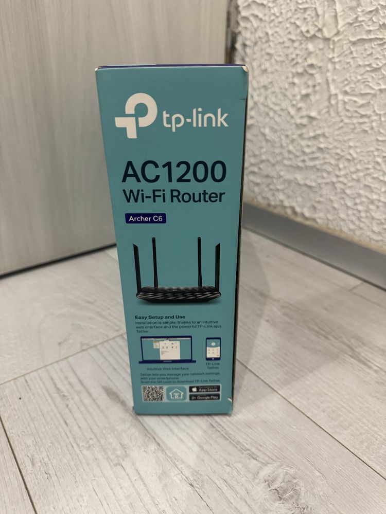 Router TP-LINK Archer C6 AC1200 Czarny zestaw 3 szt