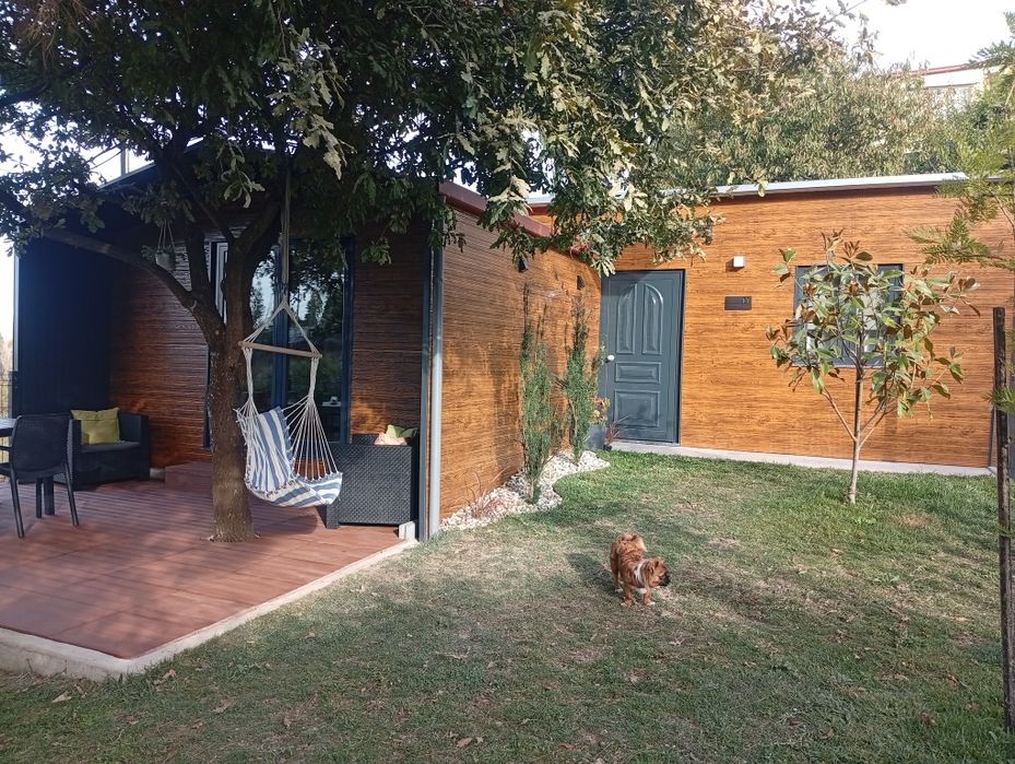 Refúgio da pinheira, férias Chalé com piscina e salamandra