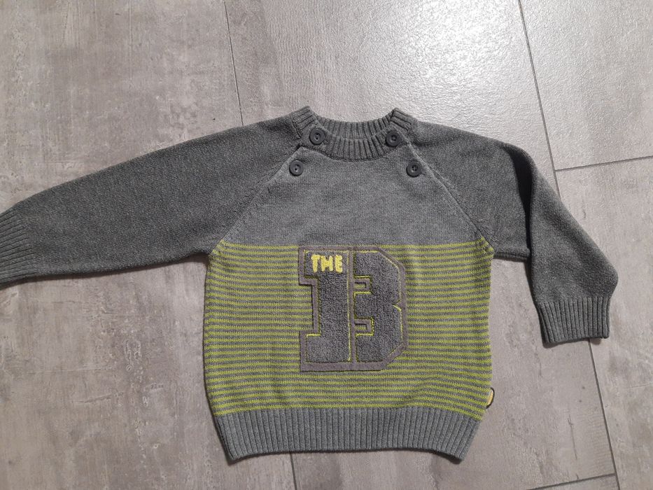 Sweter sweterek Coccodrillo 86 dla chłopca